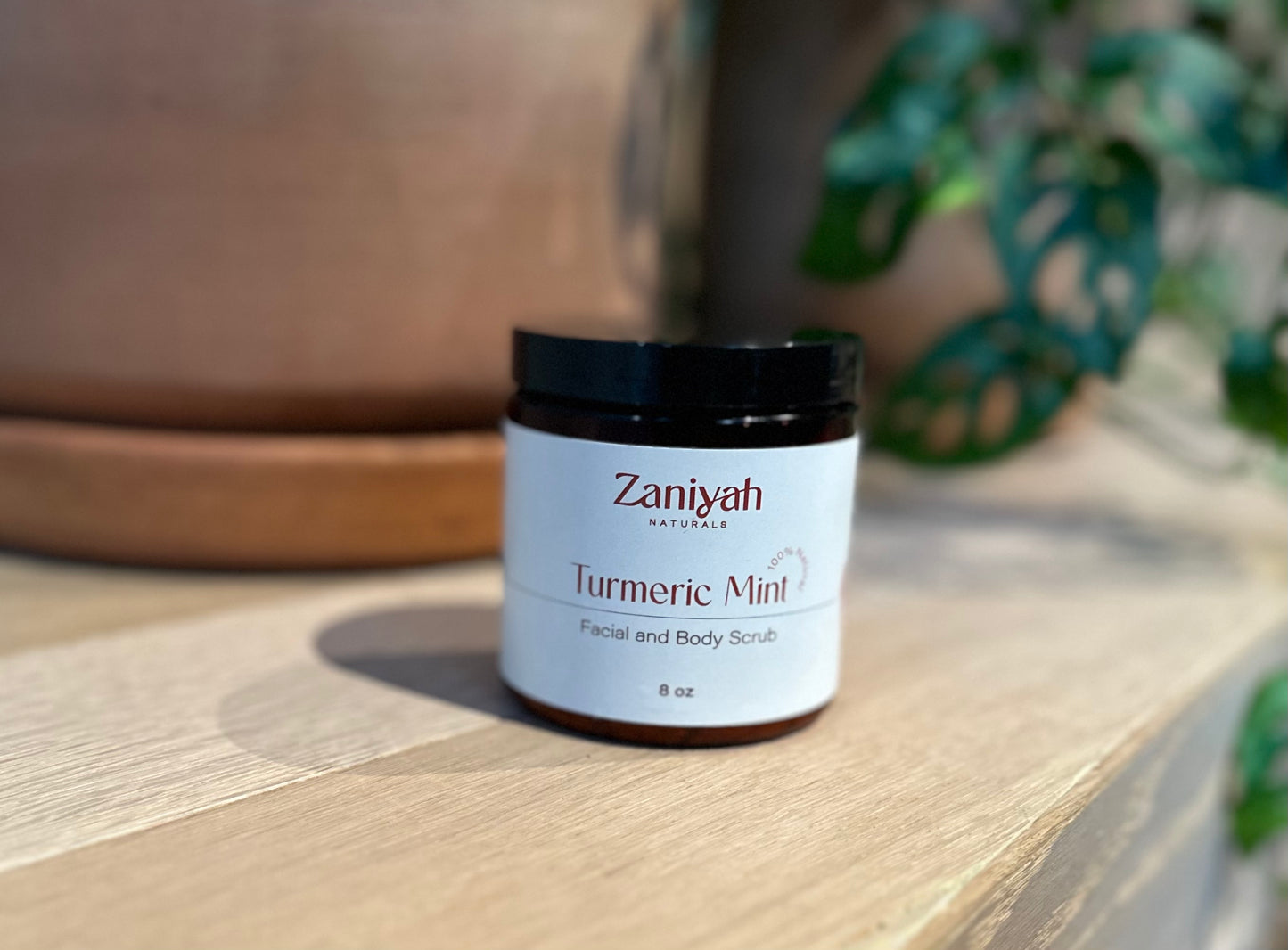 Turmeric Mint Face and Body scrub